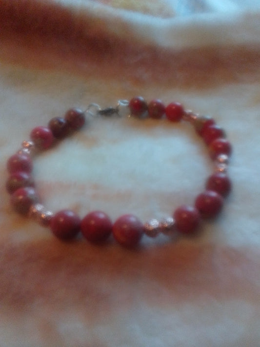 Jasper & Copper Bracelet